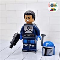 ⭐ LEGO Star Wars Mandalorian Fleet Commander Minifigure sw1259 Set 75348 New