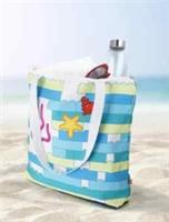 Lego Official GWP 5008918 Brand New Summer Beach Tote Bag Zip Closure Retired