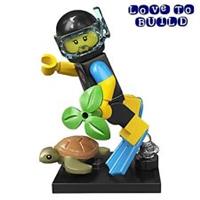 ⭐ LEGO Collectable Minifigures Series 20 Sea Rescuer col20-12 71027 Complete New