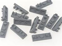 LEGO 79987 Plate, Modified 1 x 3 with 2 Open O Clips on Top - FREE P&P!