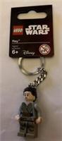 Lego Star Wars Rey Skywalker Keyring Keychain 853603 Brand New Disney Accessory