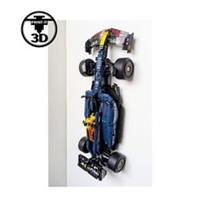 Vertical Wall Mount For LEGO Technic 42206 Oracle Red Bull Racing RB20 F1 Car