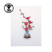 Wall Mount Bracket For LEGO Botanicals 10369 Plum Blossom