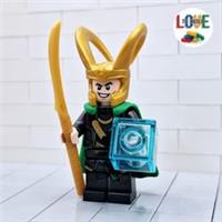 ⭐ LEGO Super Heroes Loki Minifigure sh0968 from Set 76290 New