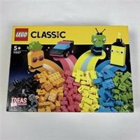 LEGO 11027 Classic - Creative Neon Fun With Ideas Leaflet - New & Sealed In Box