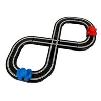 Electric Car Set - Custom printed Lego tiles in minifigure scale.