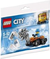 LEGO CITY 30360 Arctic Ice Saw Polybag Set New And Sealed RARE