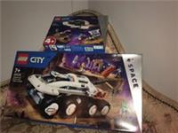 LEGO CITY: Command Rover and Crane Loader (60432) + Spaceship & Asteroid (60429)