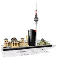 Building Block Toy ARCHITECTURE: Berlin (21027) Building Blocks New Sealed Gift