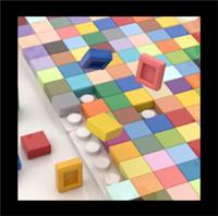 Building Blocks Thin Square Smooth 1x1 Fit Lego 49 Colours Pixel Art (300-2400)