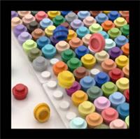 Building Blocks / Thin Round With Stud / 1x1 / Fit Lego / 60 Colours / Pixel Art