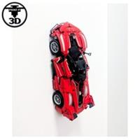 Vertical Wall Mount Brackets for Lego Technic 42212 Ferrari FXX K