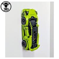 Vertical Wall Mount Bracket for Lego Technic 42161 & 42196 Lamborghini Huracan