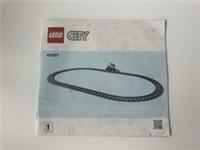 Lego 60337 City Express Passenger Train Track And Station - Instruction Manual