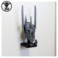 Wall Mount Display Bracket LEGO Icons 11373 Lord of the Rings: Sauron Helmet