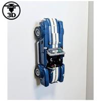 Vertical (Upwards Only) Wall Mount Bracket LEGO Icons 10357 Shelby Cobra 427 S/C