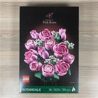 GENUINE BOUQUET OF PINK ROSES 10374 LEGO BOTANICALS SEALED 789 PIECES TOY