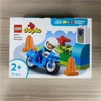 GENUINE BLUE POLICE MOTORCYCLE 10471 LEGO DUPLO SEALED 11 PIECES TOY