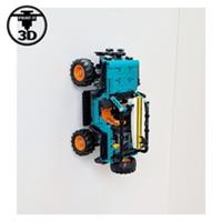 Vertical Wall Mount For LEGO Technic 42227 Jeep Wrangler Rubicon SUV