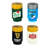 Beer 4 Pack - Custom printed Lego 1x1 round bricks