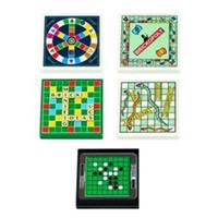 Board Game 5 Pack - Custom printed Lego 2x2 tiles. Minifigure scale board games