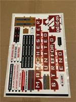 Lego 10272 Old Trafford - Manchester United. Sticker Sheet Only. Official