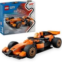 LEGO City F1 Driver with McLaren Race Car Building Toy Set with Minifigure 60442
