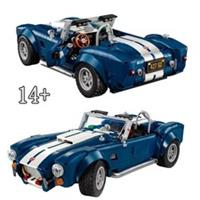 NEW MOC 10357 Shelby Cobra 427 S/C Building Blocks Icons 1241pcs Replica