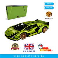 42115 Brickcraft Technic Lamborghini Sin FKP 37 3696pcs Toy Car Model With Box