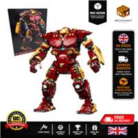 Brickcraft MOC 76210 Marvel Hulkbuster Building Blocks 4049pcs with Box *NEW*