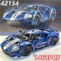 Technical Set 42154 2022 Ford GT Building Blocks Icons 1468pcs Car Toys Gifts