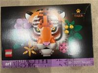 LEGO Art The Fauna Collection - Tiger - 31217 - New in Sealed Box (damaged box)