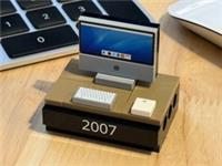 2007 - The Aluminium. Custom printed Lego set, Apple iMac MOC full set