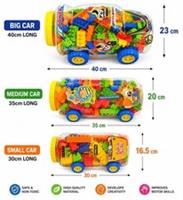 Lego Theme Creative Blocks Car Educational Blocks Kids Toy Car Container