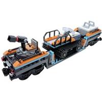 Lego City 60470 Explorers' Arctic Polar Express Train Flat Car with Snow Tractor