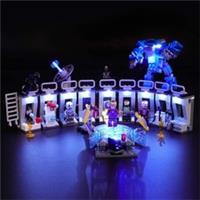 BRIKSMAX LED Kit for LEGO Marvel Avengers Iron Man Hall of Armor 76125 / BX141