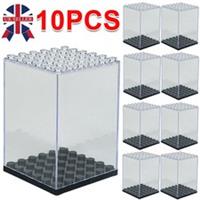 10 Acrylic LEGO Minifigure Display Case Stackable Dustproof Build Block Storage