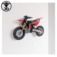 Wall Mount Bracket Compatible With LEGO 42238 Ducatti Desmo450 M