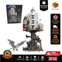 76417 Brickcraft Gringotts Wizarding Bank 4803PCS w/ 13 Figures and Box *NEW*