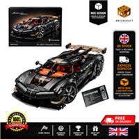 42232 Brickcraft Koenigsegg Sadair's Spear Megacar 4104PCS with Box