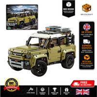 42110 Brickcraft Land Rover Defender 2573 Pieces Building Blocks with Box *NEW*