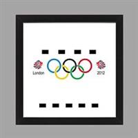 Team GB Olympic Display Case Frame Insert for LEGO Minifigures