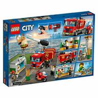 Retired Lego City Burger Bar Fire Rescue Building Set 60214 BNIB Sealed Inc P&P