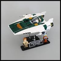 Acrylic Display Stand for LEGO Star Wars Resistance A-Wing (75248)