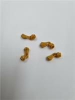 Lego Tassel Pearl Gold Chain 25375 X4 (L13)