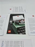 Lego Ideas Typewriter Letter Booklet 6371011 From Set 21327 Choose Language (k2)