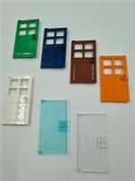 Lego door 1x4x6 60623 City House Building Choose style X2 NEW (M6)