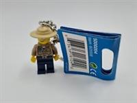 Lego City Forest Policeman Key Chain Set 5000204 From 2012 New (N3)