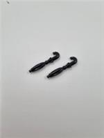 Lego Umbrella Black Minifigure Accessorie X2 27150 6342520 CITY MARVELNEW (L5)