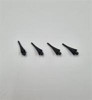 LEGO Parts NEW Weapon Spear Tip with Fins 24482 Black X 4 (24)